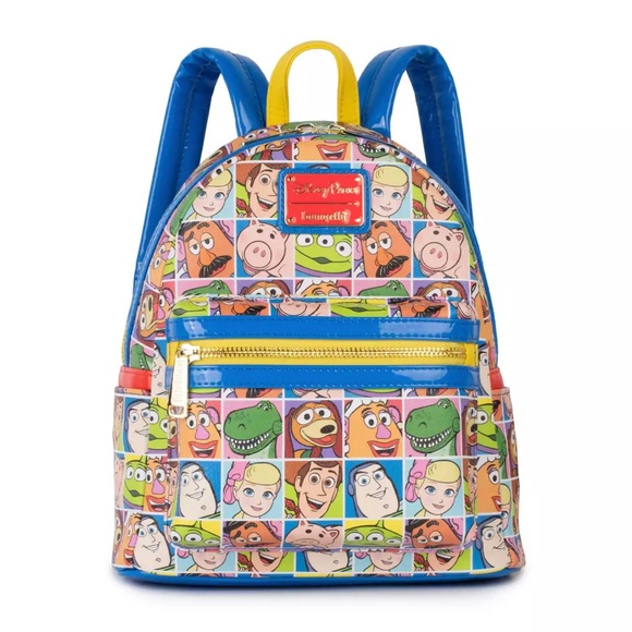 Loungefly Toy Story Character Print Backpack NWT main image 4